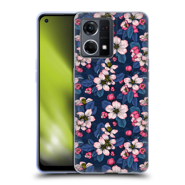 Katerina Kirilova Art Blossom Soft Gel Case for OPPO Reno8 4G