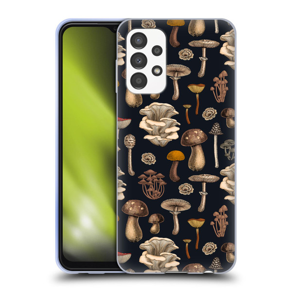 Katerina Kirilova Art Wild Mushrooms Soft Gel Case for Samsung Galaxy A13 (2022)