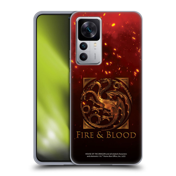 House Of The Dragon: Television Series Key Art Targaryen Soft Gel Case for Xiaomi 12T 5G / 12T Pro 5G / Redmi K50 Ultra 5G