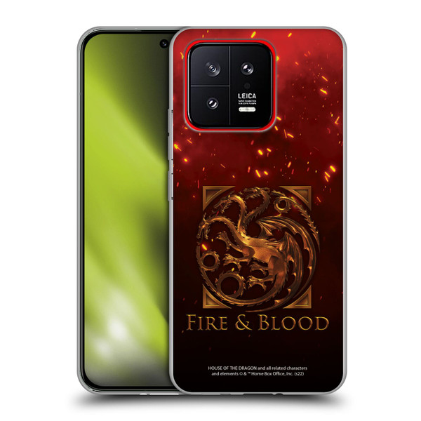 House Of The Dragon: Television Series Key Art Targaryen Soft Gel Case for Xiaomi 13 5G