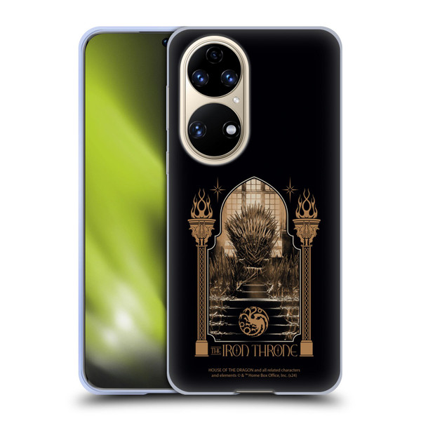 House Of The Dragon: Television Series Season 2 Graphics The Iron Throne Soft Gel Case for Huawei P50