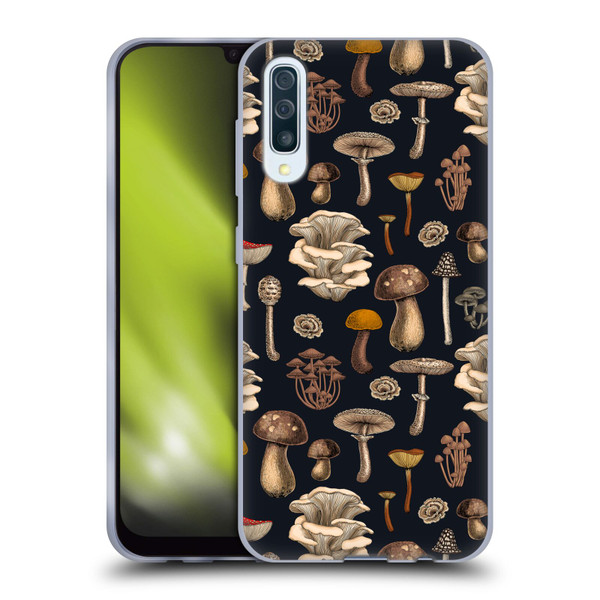 Katerina Kirilova Art Wild Mushrooms Soft Gel Case for Samsung Galaxy A50/A30s (2019)