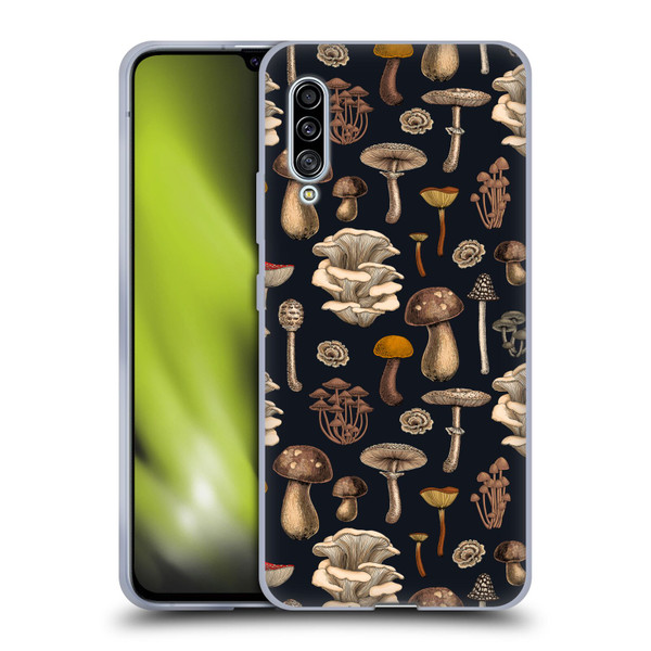 Katerina Kirilova Art Wild Mushrooms Soft Gel Case for Samsung Galaxy A90 5G (2019)