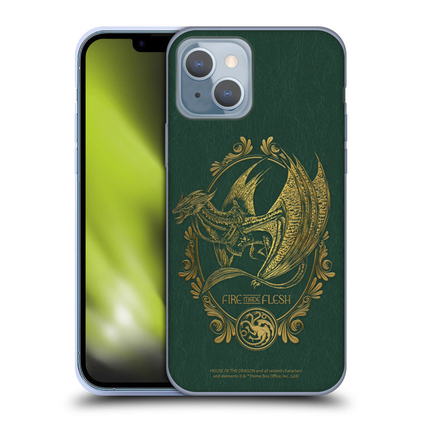 House Of The Dragon: Television Series Season 2 Graphics Fire Made Flesh Soft Gel Case for Apple iPhone 14