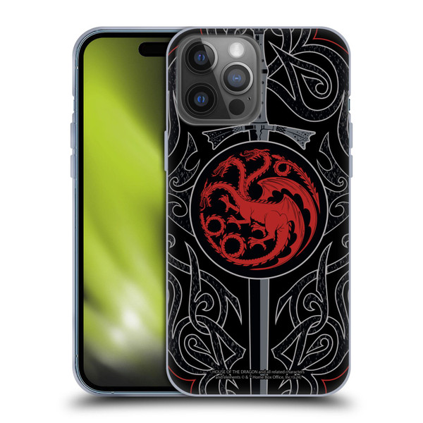 House Of The Dragon: Television Series Season 2 Graphics Daemon Targaryen Sword Soft Gel Case for Apple iPhone 14 Pro Max