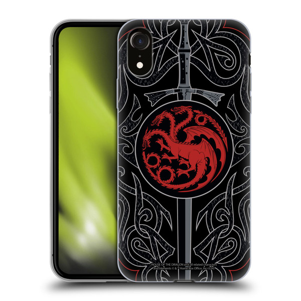 House Of The Dragon: Television Series Season 2 Graphics Daemon Targaryen Sword Soft Gel Case for Apple iPhone XR