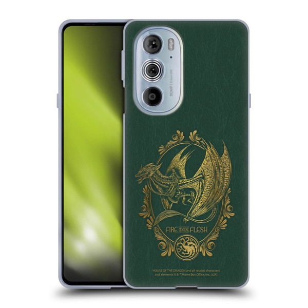 House Of The Dragon: Television Series Season 2 Graphics Fire Made Flesh Soft Gel Case for Motorola Edge X30