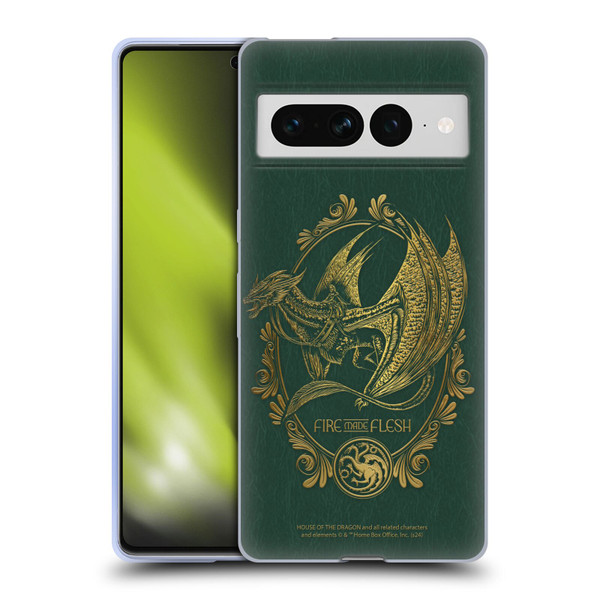 House Of The Dragon: Television Series Season 2 Graphics Fire Made Flesh Soft Gel Case for Google Pixel 7 Pro