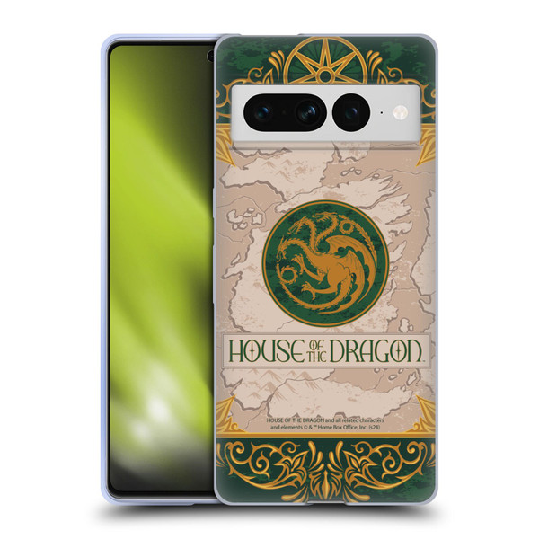 House Of The Dragon: Television Series Season 2 Graphics Targaryen Seven Kingdoms Soft Gel Case for Google Pixel 7 Pro