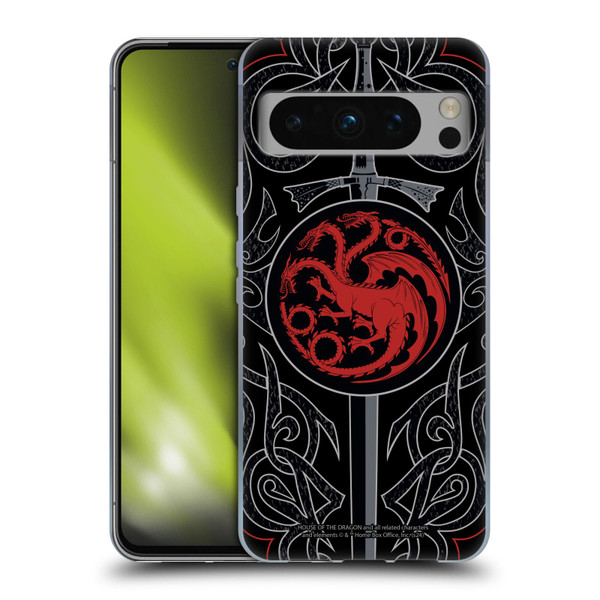 House Of The Dragon: Television Series Season 2 Graphics Daemon Targaryen Sword Soft Gel Case for Google Pixel 8 Pro