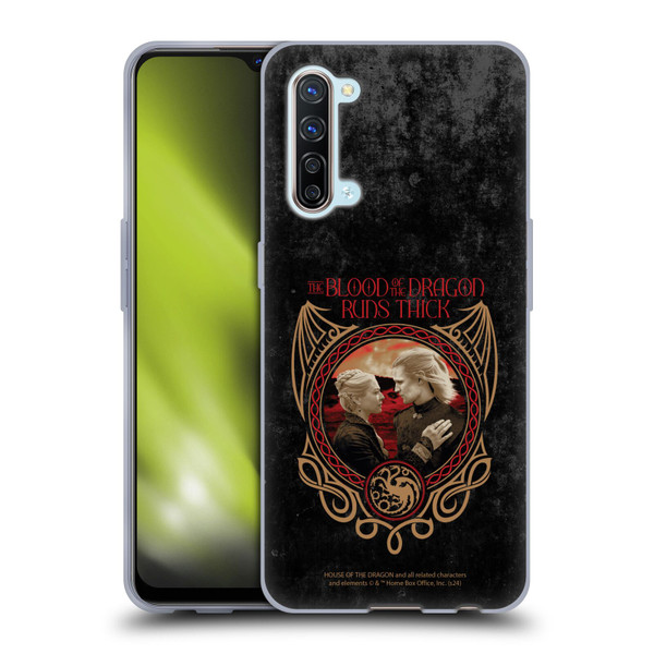 House Of The Dragon: Television Series Season 2 Graphics Blood Of The Dragon Soft Gel Case for OPPO Find X2 Lite 5G