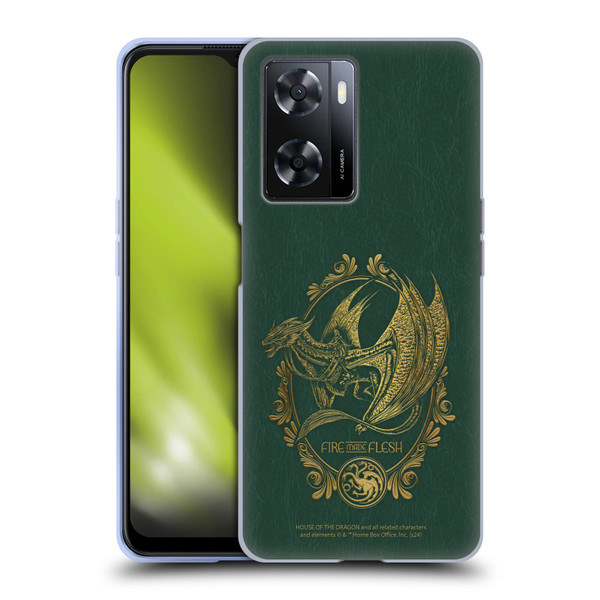 House Of The Dragon: Television Series Season 2 Graphics Fire Made Flesh Soft Gel Case for OPPO A57s
