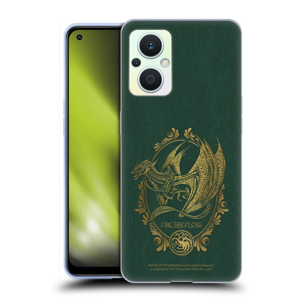 House Of The Dragon: Television Series Season 2 Graphics Fire Made Flesh Soft Gel Case for OPPO Reno8 Lite