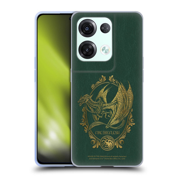 House Of The Dragon: Television Series Season 2 Graphics Fire Made Flesh Soft Gel Case for OPPO Reno8 Pro