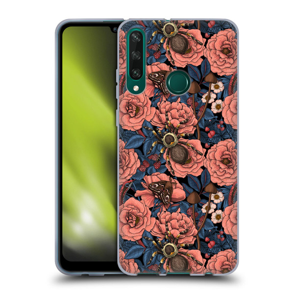 Katerina Kirilova Graphics Dream Garden Soft Gel Case for Huawei Y6p
