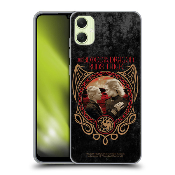House Of The Dragon: Television Series Season 2 Graphics Blood Of The Dragon Soft Gel Case for Samsung Galaxy A05