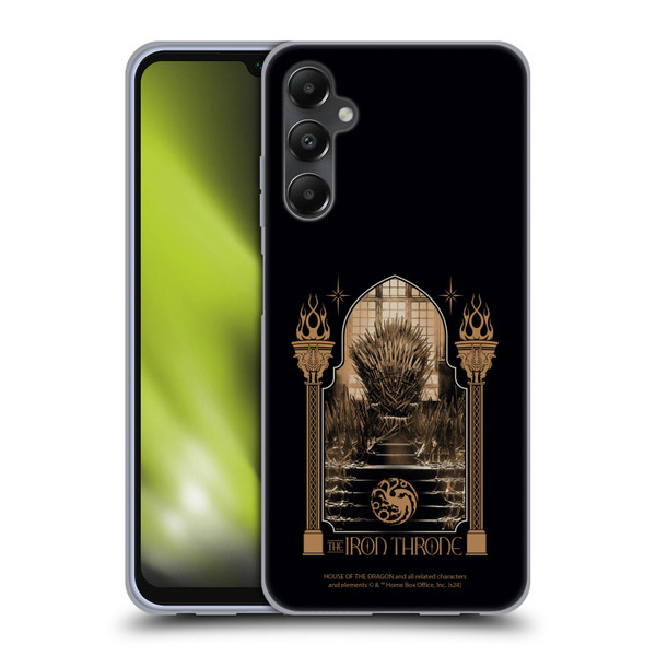House Of The Dragon: Television Series Season 2 Graphics The Iron Throne Soft Gel Case for Samsung Galaxy A05s