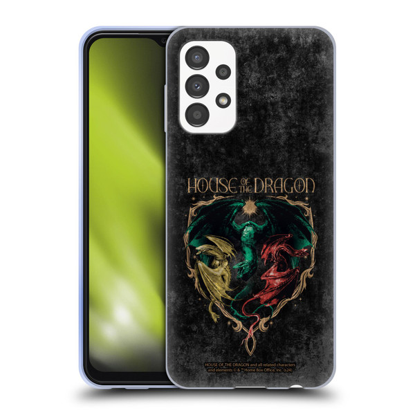 House Of The Dragon: Television Series Season 2 Graphics Dragons Soft Gel Case for Samsung Galaxy A13 (2022)