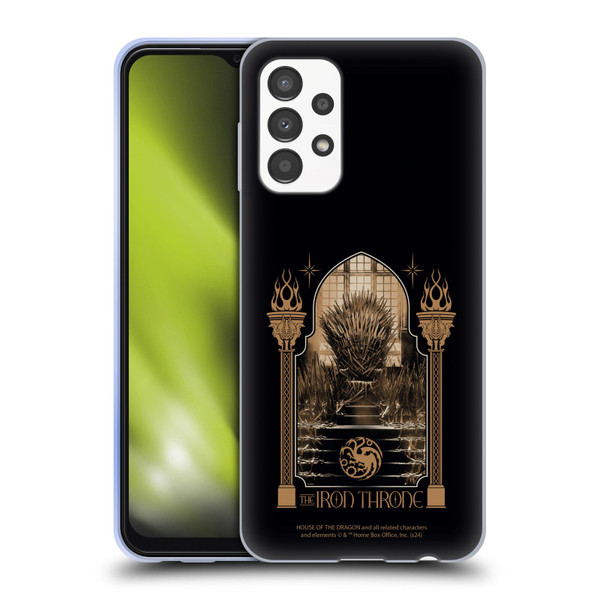 House Of The Dragon: Television Series Season 2 Graphics The Iron Throne Soft Gel Case for Samsung Galaxy A13 (2022)