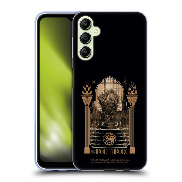 House Of The Dragon: Television Series Season 2 Graphics The Iron Throne Soft Gel Case for Samsung Galaxy A14 5G
