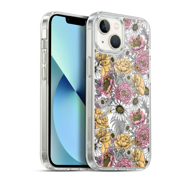 Katerina Kirilova Graphics Garden Bouquet Soft Gel Case for Apple iPhone 13