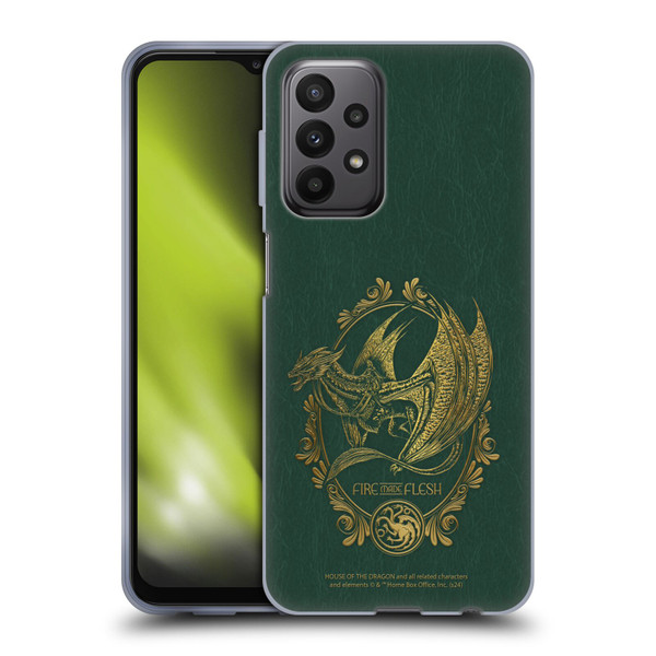 House Of The Dragon: Television Series Season 2 Graphics Fire Made Flesh Soft Gel Case for Samsung Galaxy A23 / 5G (2022)