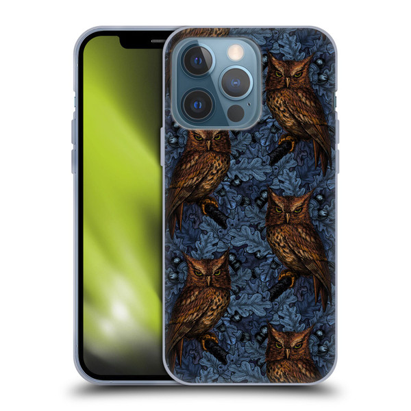 Katerina Kirilova Graphics Night Owls Soft Gel Case for Apple iPhone 13 Pro