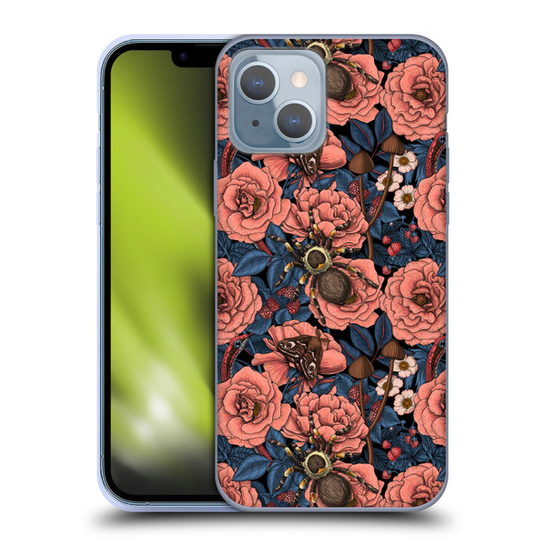 Katerina Kirilova Graphics Dream Garden Soft Gel Case for Apple iPhone 14