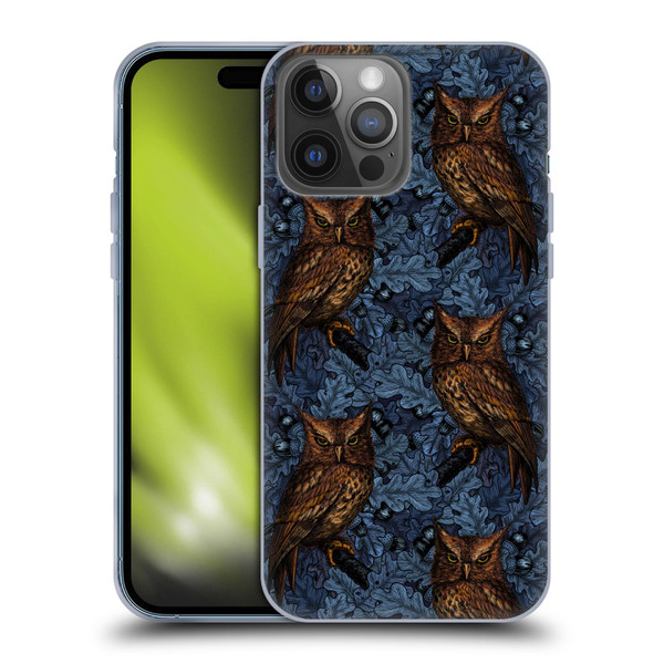 Katerina Kirilova Graphics Night Owls Soft Gel Case for Apple iPhone 14 Pro Max