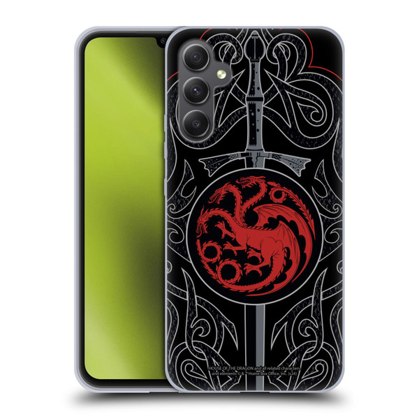 House Of The Dragon: Television Series Season 2 Graphics Daemon Targaryen Sword Soft Gel Case for Samsung Galaxy A34 5G