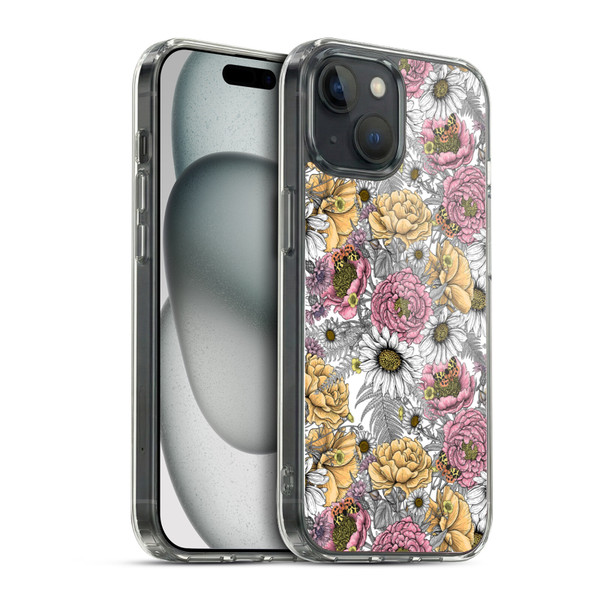 Katerina Kirilova Graphics Garden Bouquet Soft Gel Case for Apple iPhone 15 & MagSafe