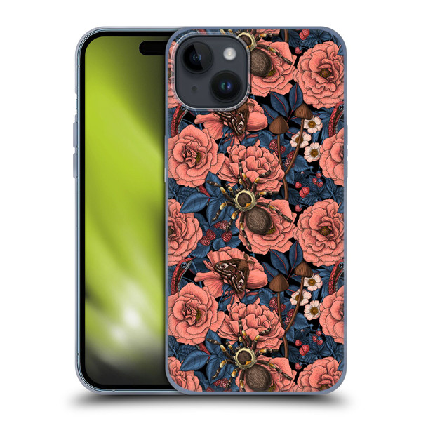 Katerina Kirilova Graphics Dream Garden Soft Gel Case for Apple iPhone 15 Plus