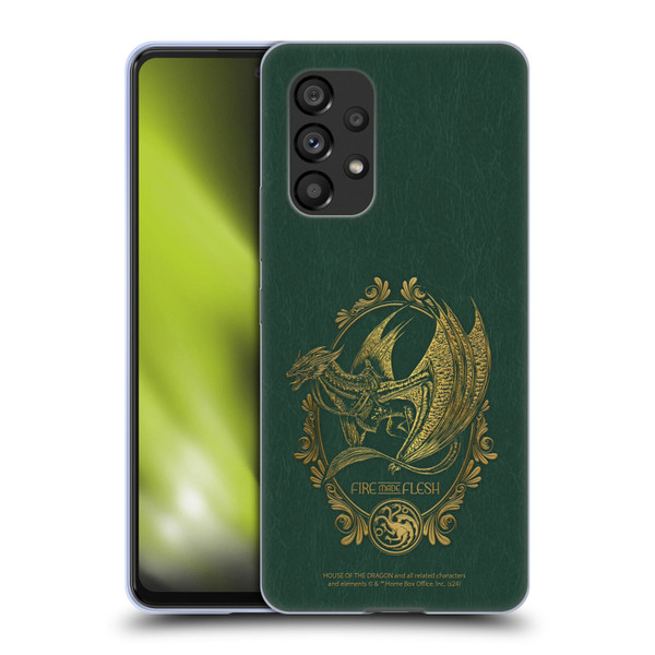 House Of The Dragon: Television Series Season 2 Graphics Fire Made Flesh Soft Gel Case for Samsung Galaxy A53 5G (2022)