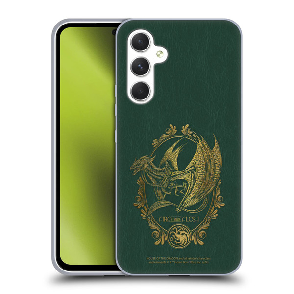 House Of The Dragon: Television Series Season 2 Graphics Fire Made Flesh Soft Gel Case for Samsung Galaxy A54 5G