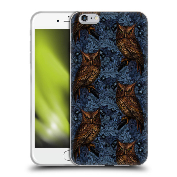 Katerina Kirilova Graphics Night Owls Soft Gel Case for Apple iPhone 6 Plus / iPhone 6s Plus