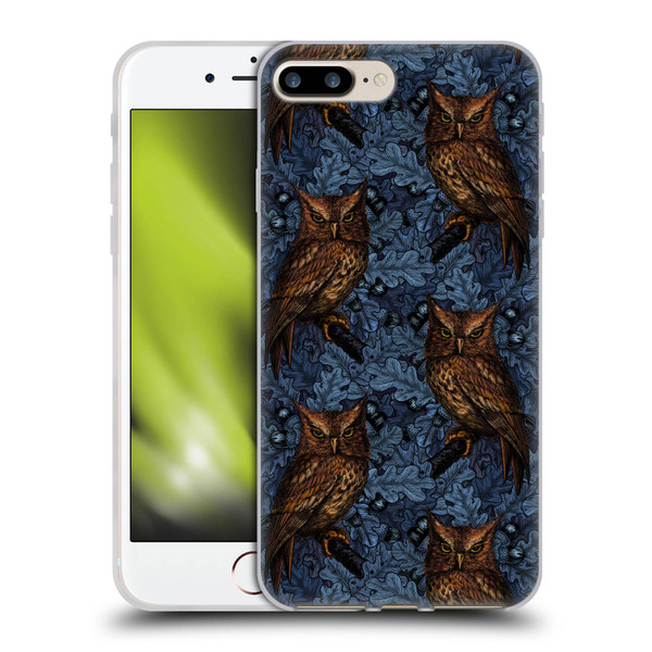 Katerina Kirilova Graphics Night Owls Soft Gel Case for Apple iPhone 7 Plus / iPhone 8 Plus