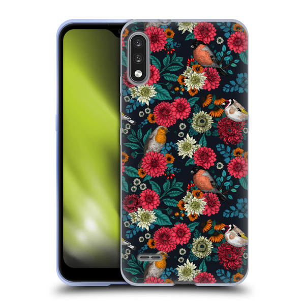 Katerina Kirilova Graphics Garden Birds Soft Gel Case for LG K22