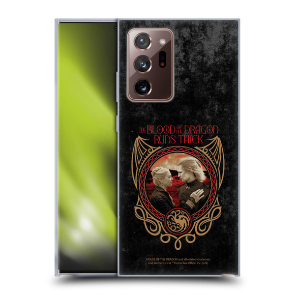 House Of The Dragon: Television Series Season 2 Graphics Blood Of The Dragon Soft Gel Case for Samsung Galaxy Note20 Ultra / 5G