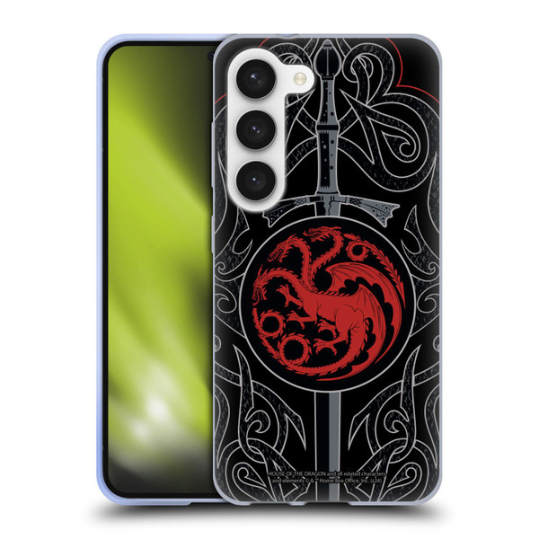 House Of The Dragon: Television Series Season 2 Graphics Daemon Targaryen Sword Soft Gel Case for Samsung Galaxy S23 5G