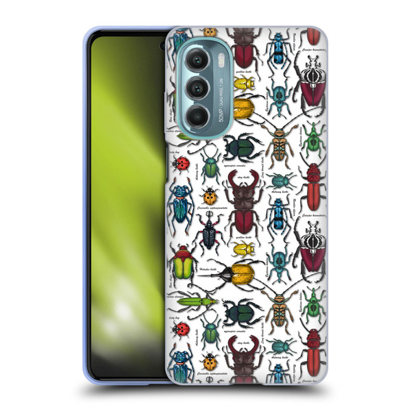 Katerina Kirilova Graphics Beetles Soft Gel Case for Motorola Moto G Stylus 5G (2022)