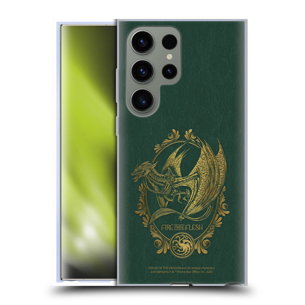 House Of The Dragon: Television Series Season 2 Graphics Fire Made Flesh Soft Gel Case for Samsung Galaxy S23 Ultra 5G
