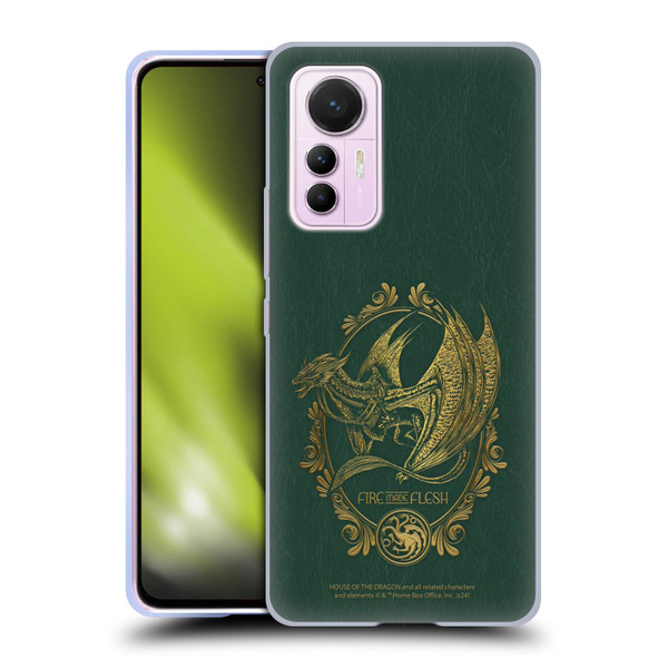 House Of The Dragon: Television Series Season 2 Graphics Fire Made Flesh Soft Gel Case for Xiaomi 12 Lite