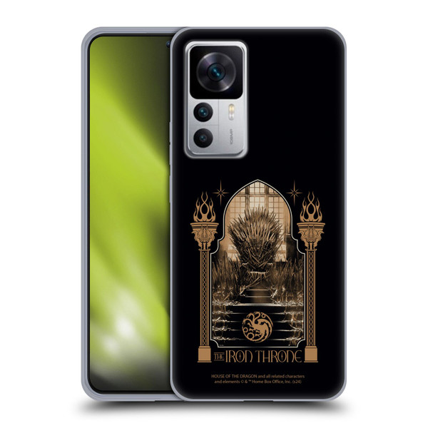 House Of The Dragon: Television Series Season 2 Graphics The Iron Throne Soft Gel Case for Xiaomi 12T 5G / 12T Pro 5G / Redmi K50 Ultra 5G