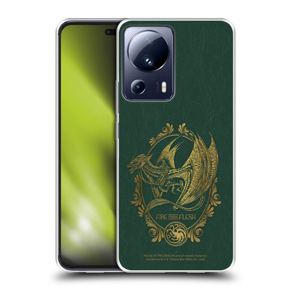 House Of The Dragon: Television Series Season 2 Graphics Fire Made Flesh Soft Gel Case for Xiaomi 13 Lite 5G