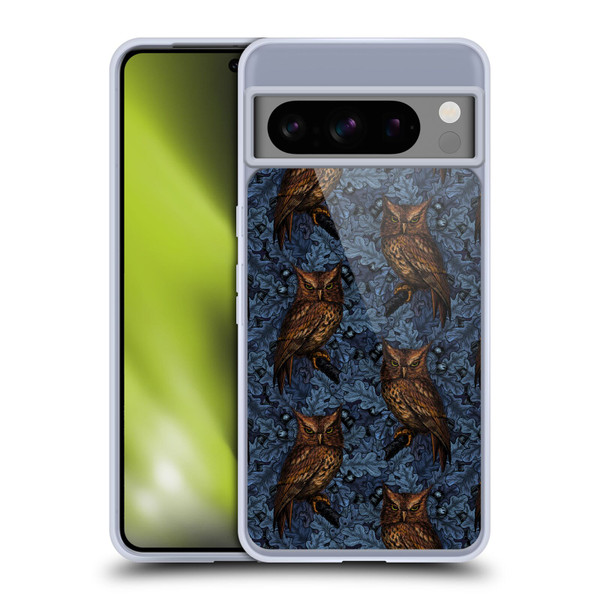 Katerina Kirilova Graphics Night Owls Soft Gel Case for Google Pixel 8 Pro