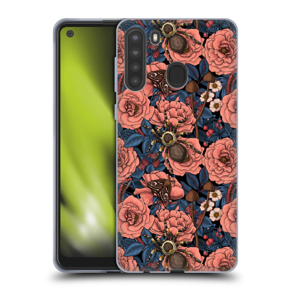 Katerina Kirilova Graphics Dream Garden Soft Gel Case for Samsung Galaxy A21 (2020)