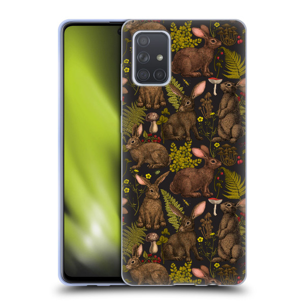 Katerina Kirilova Graphics Rabbits Soft Gel Case for Samsung Galaxy A71 (2019)