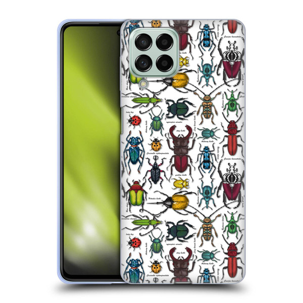 Katerina Kirilova Graphics Beetles Soft Gel Case for Samsung Galaxy M53 (2022)