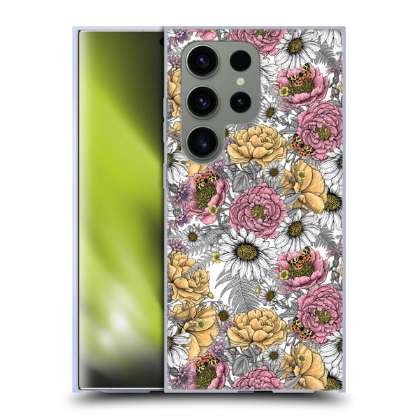 Katerina Kirilova Graphics Garden Bouquet Soft Gel Case for Samsung Galaxy S24 Ultra 5G