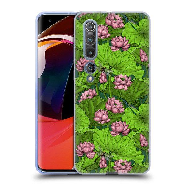 Katerina Kirilova Graphics Lotus Garden Soft Gel Case for Xiaomi Mi 10 5G / Mi 10 Pro 5G